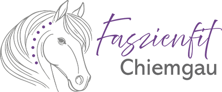 Logo Faszienfit Chiemgau - Stilisierter Pferdekopf